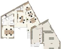 Grundriss Hinterhaus - Erdgeschoss