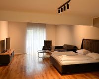 Zimmerblick zum Balkon