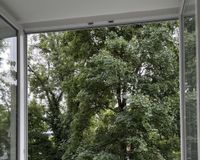 Blick von Balkon