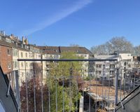 Blick vom Balkon