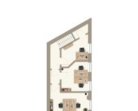 Grundriss Hinterhaus - Obergeschoss