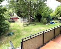 Balkon mit Zugang zum Garten