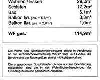 Aufteilung Maße