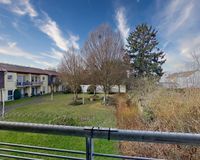 Blick zur Gartenanlage