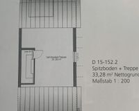 Spitzboden mit Treppe